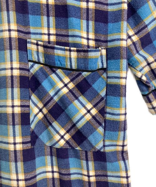 MONTGOMERY WARD（モンゴメリーワード）MONTGOMERY WARD (モンゴメリーワード) MONTGOMERY WARD ロングカーディガン ブルー サイズ:Lの古着・服飾アイテム