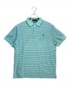 POLO RALPH LAURENポロ・ラルフローレン）の古着「POLO RALPH LAUREN ポロシャツ」｜ライトグリーン