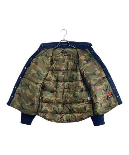 NANGA（ナンガ）NANGA (ナンガ) coochucamp (クーチューキャンプ) NANGAⅹcoochucamp ダウンジャケット ネイビー サイズ:Sの古着・服飾アイテム