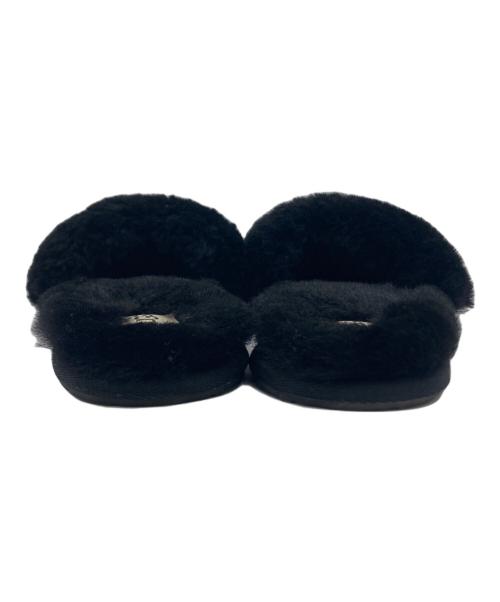 UGG（アグ）UGG (アグ) UGG W FLUFF SLIDE Ⅱ ブラック サイズ:USA 5の古着・服飾アイテム