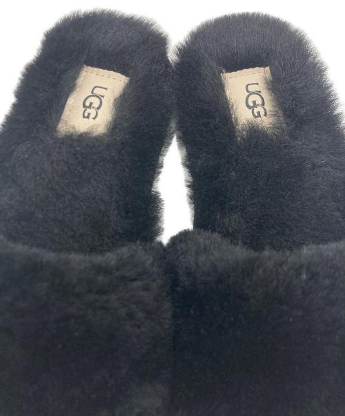 UGG（アグ）UGG (アグ) UGG W FLUFF SLIDE Ⅱ ブラック サイズ:USA 5の古着・服飾アイテム