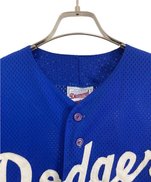 Majestic（マジェスティック）Majestic (マジェスティック) Los Angeles dodgers ロサンゼルスドジャース ユニフォーム ブルー サイズ:Mの古着・服飾アイテム