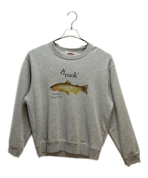 BROOK（ブルック）BROOK (ブルック) スウェット グレー サイズ:Mの古着・服飾アイテム