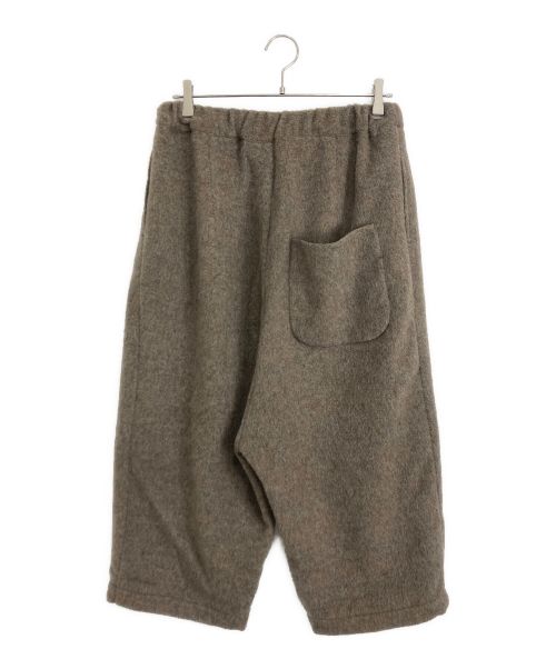 tumugu（ツムグ）tumugu (ツムグ) ウールヘリンボンシャギーパンツ アイボリー サイズ:FREEの古着・服飾アイテム