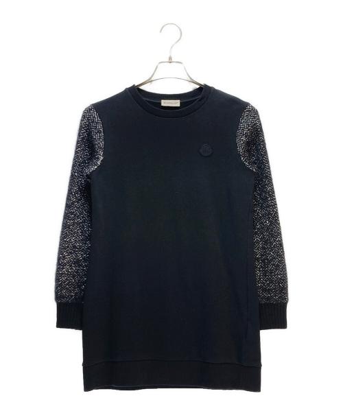 MONCLER（モンクレール）MONCLER (モンクレール) MONCLER 裏起毛ワンピース ブラック サイズ:152cmの古着・服飾アイテム