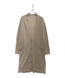 Whim Gazette（ウィムガゼット）の古着「ロングカーディガン」｜ベージュ