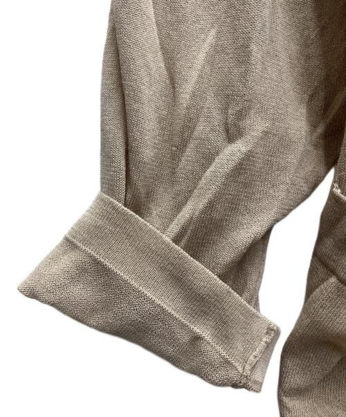 Whim Gazette（ウィムガゼット）Whim Gazette (ウィムガゼット) ロングカーディガン ベージュ サイズ:SIZEFREEの古着・服飾アイテム