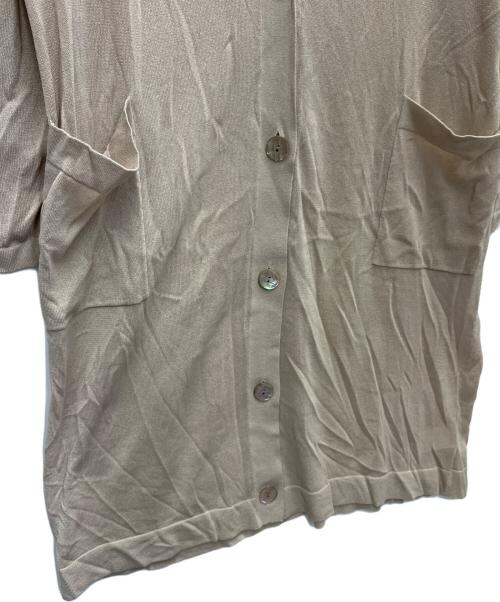 Whim Gazette（ウィムガゼット）Whim Gazette (ウィムガゼット) ロングカーディガン ベージュ サイズ:SIZEFREEの古着・服飾アイテム