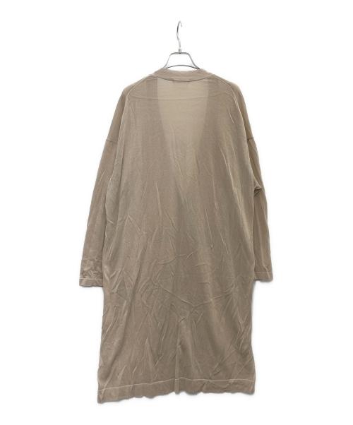 Whim Gazette（ウィムガゼット）Whim Gazette (ウィムガゼット) ロングカーディガン ベージュ サイズ:SIZEFREEの古着・服飾アイテム
