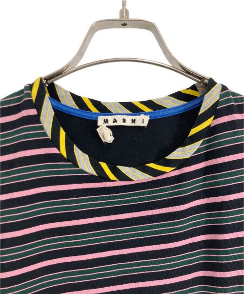 MARNI（マルニ）MARNI (マルニ) MARNI マルチボーダーカットソー マルチカラー サイズ:50の古着・服飾アイテム
