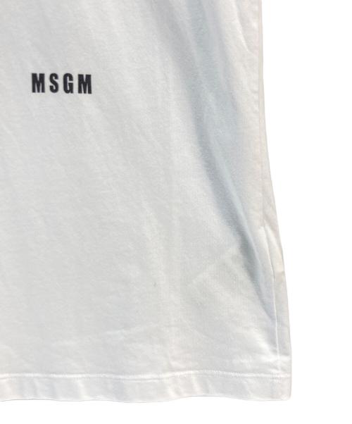 MSGM（エムエスジーエム）MSGM (エムエスジーエム) MSGM  Tシャツ ホワイト サイズ:XXSの古着・服飾アイテム