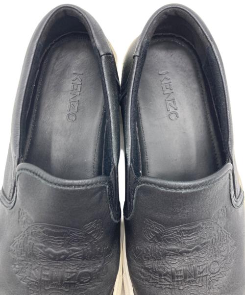 KENZO（ケンゾー）KENZO (ケンゾー) KENZO スリッポン ブラック サイズ:37の古着・服飾アイテム
