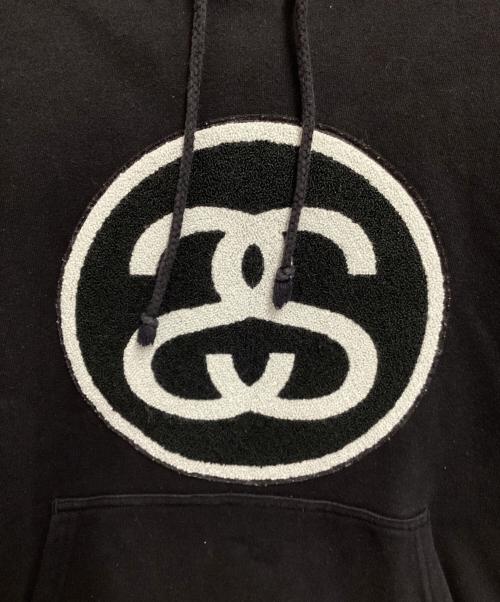 stussy（ステューシー）stussy (ステューシー) パーカー ブラック サイズ:Sの古着・服飾アイテム