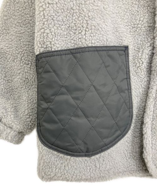 LEE（リー）LEE (リー) ボアジャケット グレー サイズ:Sの古着・服飾アイテム