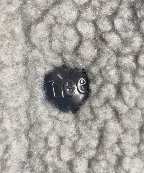 LEE（リー）LEE (リー) ボアジャケット グレー サイズ:Sの古着・服飾アイテム