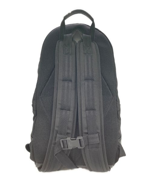 dunhill（ダンヒル）dunhill (ダンヒル) dunhill(ダンヒル) Radial Leather-Trimmed Shell Backpack リュック ブラックの古着・服飾アイテム