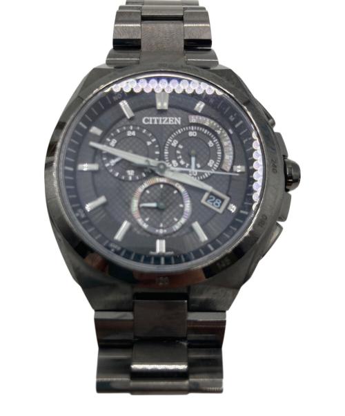 CITIZEN（シチズン）CITIZEN (シチズン) クロノグラフ ブラックの古着・服飾アイテム