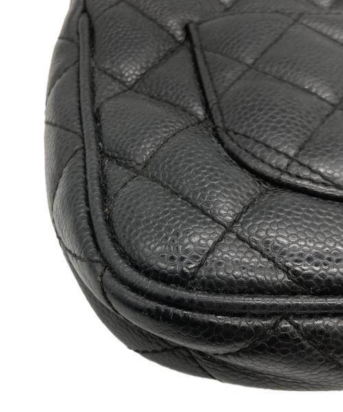 CHANEL（シャネル）CHANEL (シャネル) CHANEL マトラッセ チェーンショルダーバッグ ブラックの古着・服飾アイテム