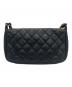 CHANEL (シャネル) CHANEL マトラッセ チェーンショルダーバッグ ブラック：265000円