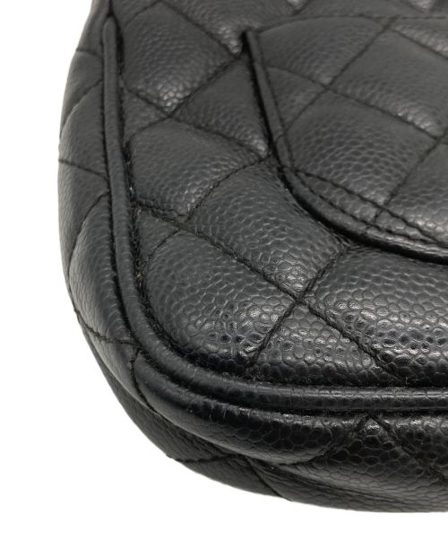 CHANEL（シャネル）CHANEL (シャネル) CHANEL マトラッセ チェーンショルダーバッグ ブラックの古着・服飾アイテム