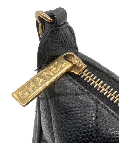 CHANEL（シャネル）CHANEL (シャネル) CHANEL マトラッセ チェーンショルダーバッグ ブラックの古着・服飾アイテム