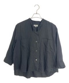 中古・古着通販】WIRROW (ウィロウ) リネンレギュラーカラーシャツ