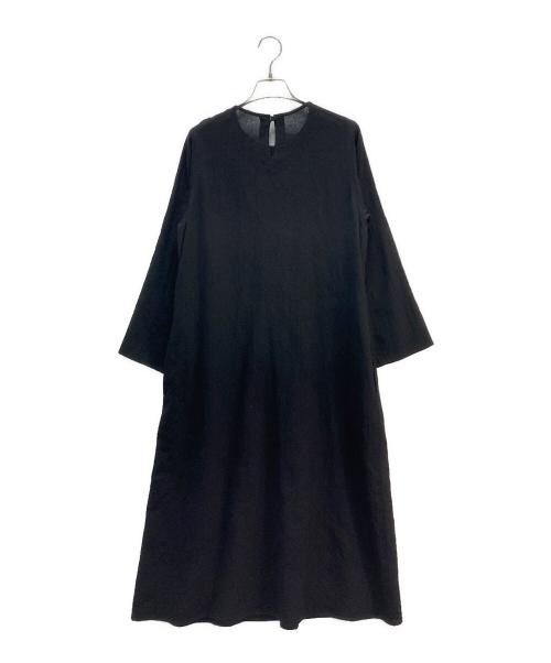 MEDIUM（ミディアム）MEDIUM (ミディアム) MEDIUM ウールワンピース ブラック サイズ:Mの古着・服飾アイテム