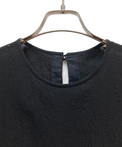 MEDIUM（ミディアム）MEDIUM (ミディアム) MEDIUM ウールワンピース ブラック サイズ:Mの古着・服飾アイテム