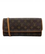 LOUIS VUITTONルイ ヴィトン）の古着「LOUIS VUITTON ポシェットツインGM」｜ブラウン