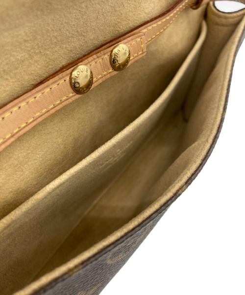 LOUIS VUITTON（ルイ ヴィトン）LOUIS VUITTON (ルイ ヴィトン) LOUIS VUITTON ポシェットツインGM ブラウンの古着・服飾アイテム