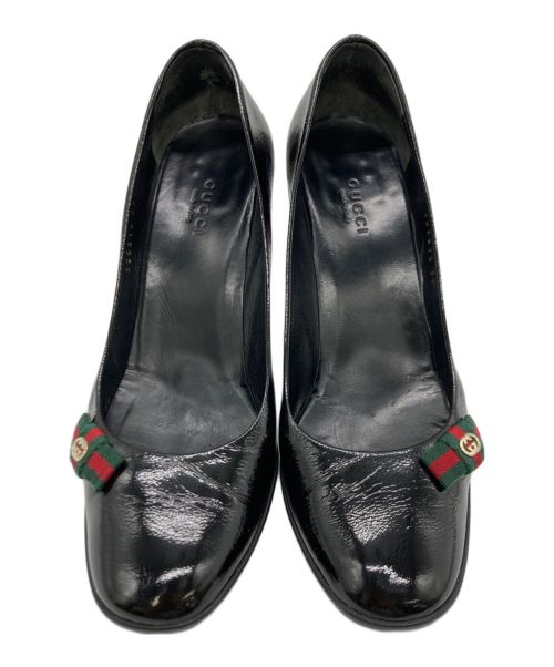 GUCCI（グッチ）GUCCI (グッチ) GUCCI ハイヒール ブラック サイズ:37の古着・服飾アイテム