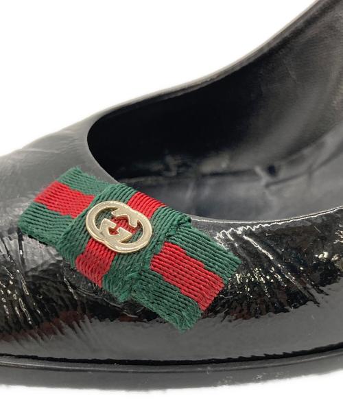 GUCCI（グッチ）GUCCI (グッチ) GUCCI ハイヒール ブラック サイズ:37の古着・服飾アイテム
