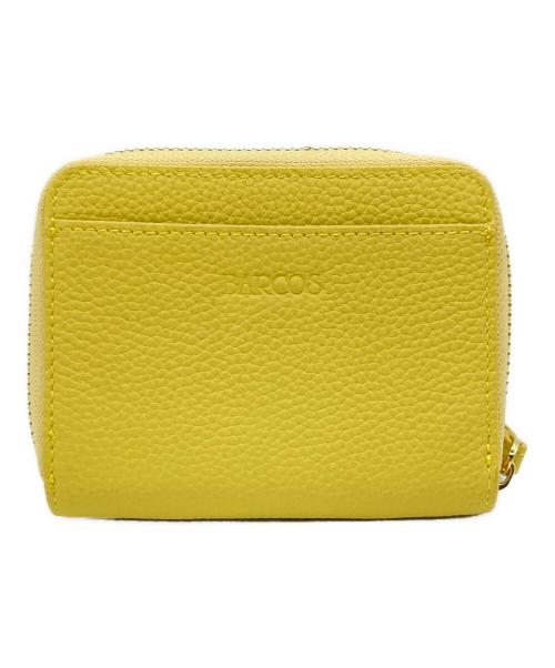 BARCOS（バルコス）BARCOS (バルコス) GLウォレット 蛇腹式財布 ポンテ ピッコラ イエローの古着・服飾アイテム