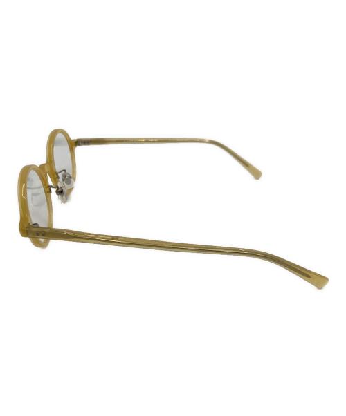 金子眼鏡（カネコガンキョウ）金子眼鏡 (カネコガンキョウ) 伊達眼鏡　井戸多美男 イエロー サイズ:不明の古着・服飾アイテム