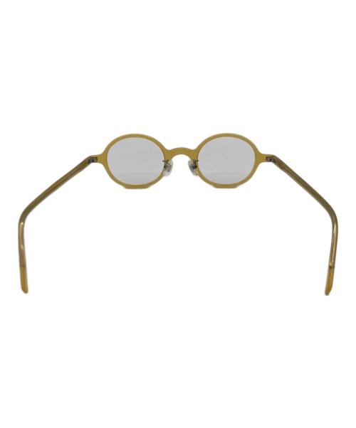 金子眼鏡（カネコガンキョウ）金子眼鏡 (カネコガンキョウ) 伊達眼鏡　井戸多美男 イエロー サイズ:不明の古着・服飾アイテム