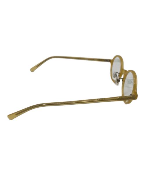 金子眼鏡（カネコガンキョウ）金子眼鏡 (カネコガンキョウ) 伊達眼鏡　井戸多美男 イエロー サイズ:不明の古着・服飾アイテム