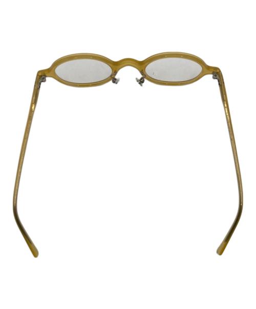 金子眼鏡（カネコガンキョウ）金子眼鏡 (カネコガンキョウ) 伊達眼鏡　井戸多美男 イエロー サイズ:不明の古着・服飾アイテム