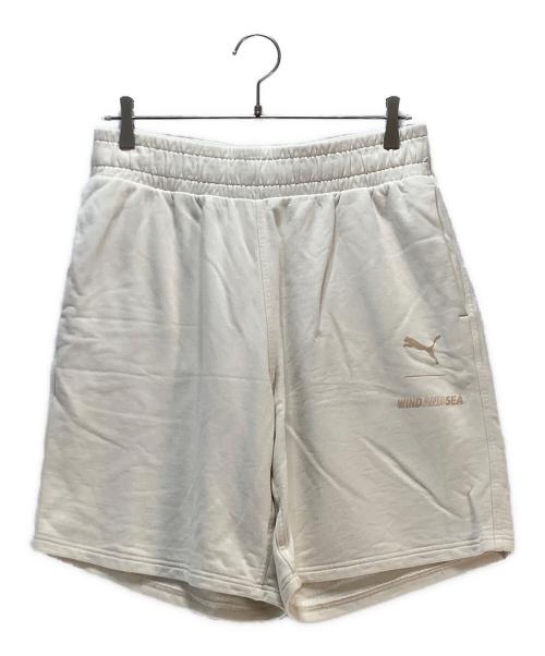 WIND AND SEA（ウィンダンシー）WIND AND SEA (ウィンダンシー) PUMA (プーマ) PUMA BYE DYE SHORTS ベージュ サイズ:Lの古着・服飾アイテム