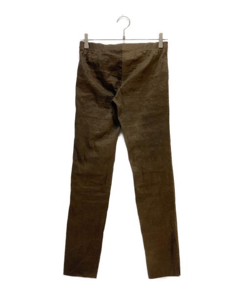 UMA WANG（ユマ ワン）UMA WANG (ユマ ワン) UMA WANG PHILIS PANTS ブラウン サイズ:Sの古着・服飾アイテム