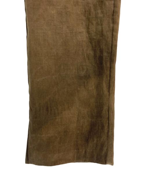 UMA WANG（ユマ ワン）UMA WANG (ユマ ワン) UMA WANG PHILIS PANTS ブラウン サイズ:Sの古着・服飾アイテム