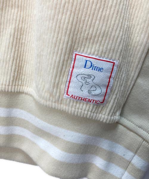 Dime（ダイム）Dime (ダイム) スウェット アイボリー×オレンジ サイズ:Mの古着・服飾アイテム
