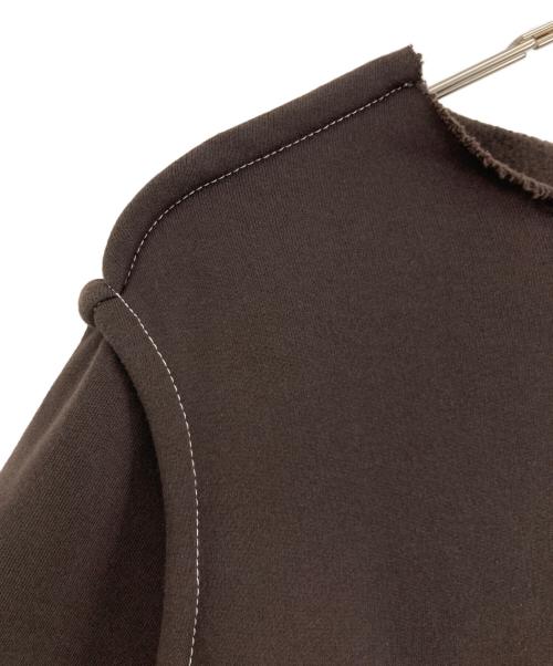 MARNI（マルニ）MARNI (マルニ) MARNI 七分袖 スウェット レッド×ブラウン サイズ:36の古着・服飾アイテム