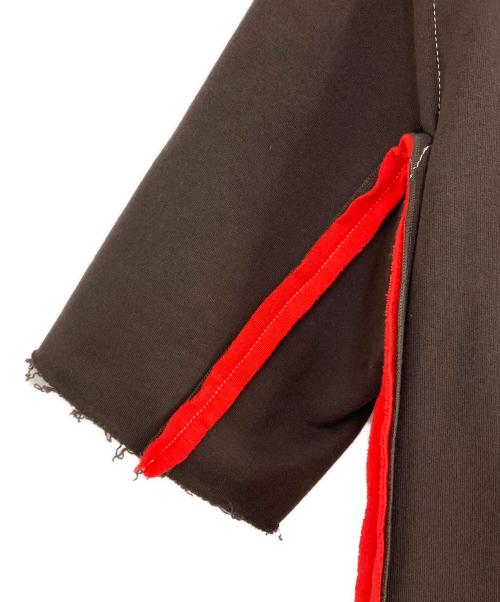 MARNI（マルニ）MARNI (マルニ) MARNI 七分袖 スウェット レッド×ブラウン サイズ:36の古着・服飾アイテム