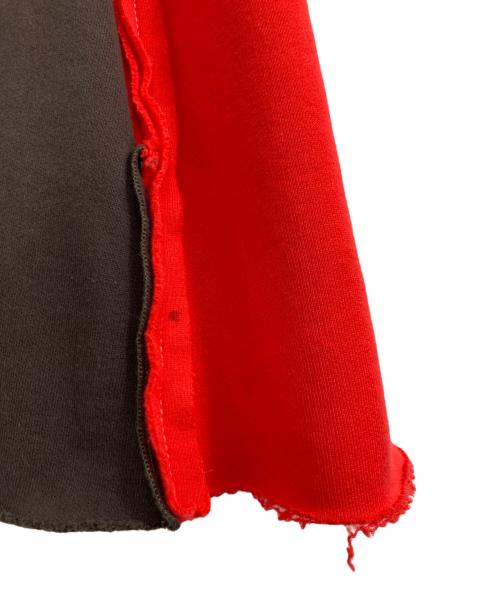 MARNI（マルニ）MARNI (マルニ) MARNI 七分袖 スウェット レッド×ブラウン サイズ:36の古着・服飾アイテム