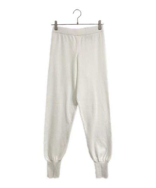 LE PHIL（ル フィル）LE PHIL (ル フィル) ヴィスニットパンツ ホワイト サイズ:1の古着・服飾アイテム