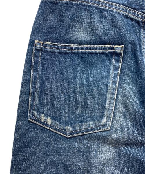 yunahica（ユナヒカ）yunahica (ユナヒカ) chieko (チエコ) yunahica×chieko スタンダードデニムパンツ インディゴ サイズ:1の古着・服飾アイテム