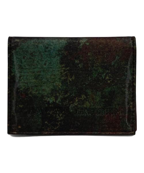 Jean Paul GAULTIER（ジャンポールゴルチェ）Jean Paul GAULTIER (ジャンポールゴルチェ) Jean Paul GAULTIER Vサイバー カードケース オリーブの古着・服飾アイテム