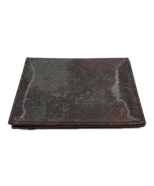 Jean Paul GAULTIER（ジャンポールゴルチェ）Jean Paul GAULTIER (ジャンポールゴルチェ) Jean Paul GAULTIER Vサイバー カードケース オリーブの古着・服飾アイテム