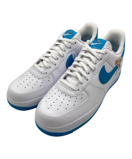NIKE（ナイキ）NIKE (ナイキ) NIKE AIR FORCE 1’ 07 スカイブルー×ホワイト サイズ:US 10.5 未使用品の古着・服飾アイテム