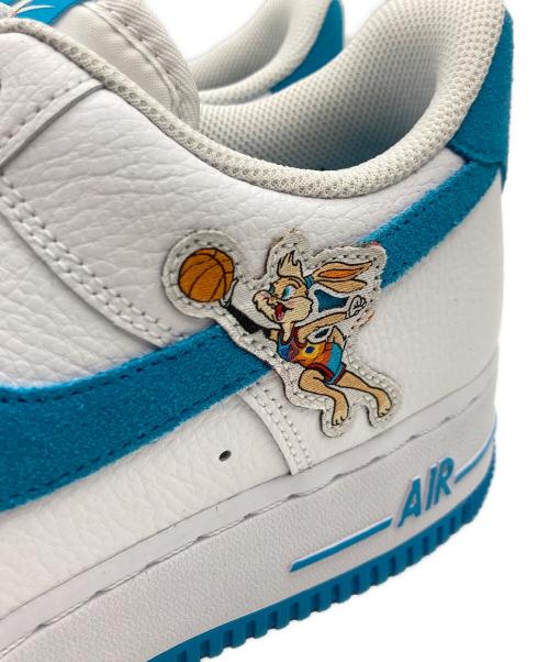 NIKE（ナイキ）NIKE (ナイキ) NIKE AIR FORCE 1’ 07 スカイブルー×ホワイト サイズ:US 10.5 未使用品の古着・服飾アイテム